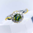 Rosario Romance Ring - Peridot