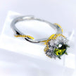 Rosario Romance Ring - Peridot