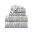 Cotton Diamond Waffle Weave Bath Towel Set - Grayson Collection