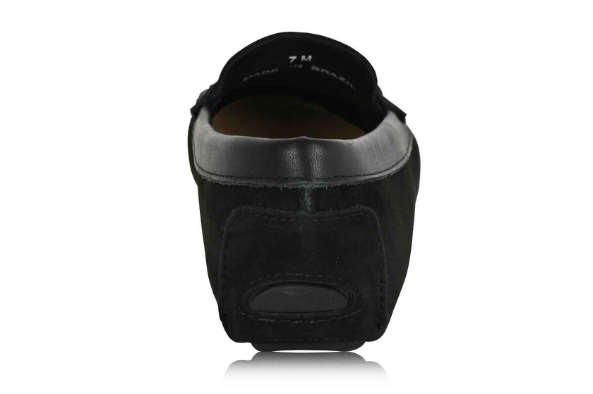 PIPER Leather Driving Loafer Black