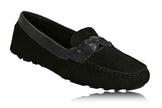 PIPER Leather Driving Loafer Black