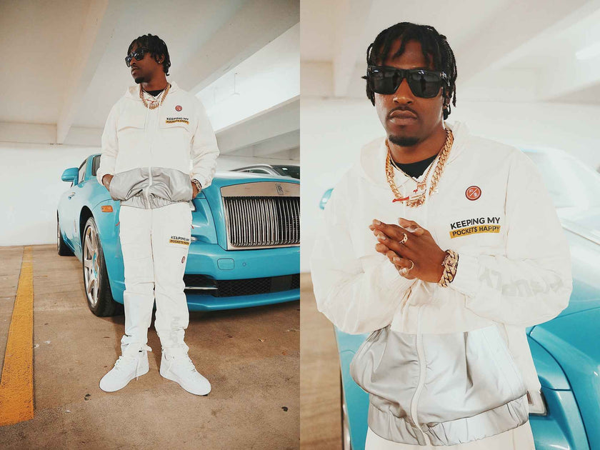 Happy Pockets Jogger (White)