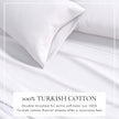 4-Piece Cotton Solid Flannel Sheet - Nordic Collection