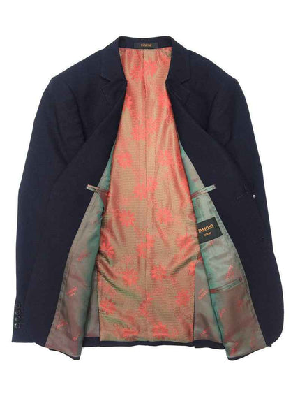 Violet Birdseye 2-button Slim Fit Suit