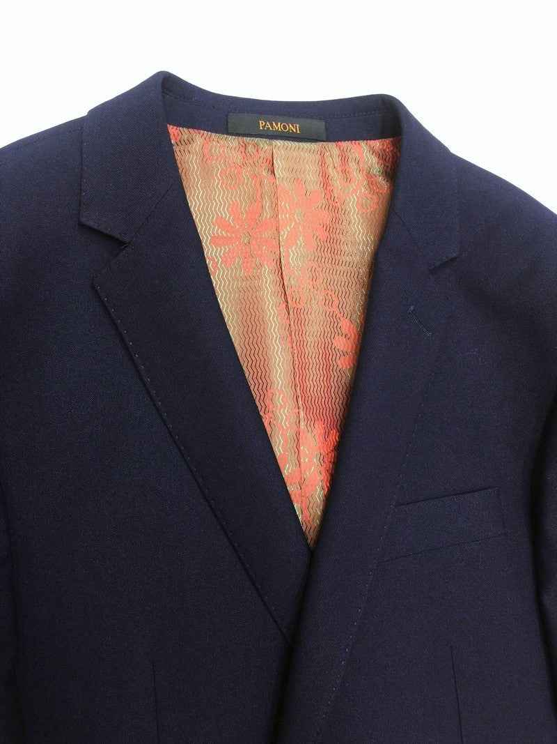 Violet Birdseye 2-button Slim Fit Suit
