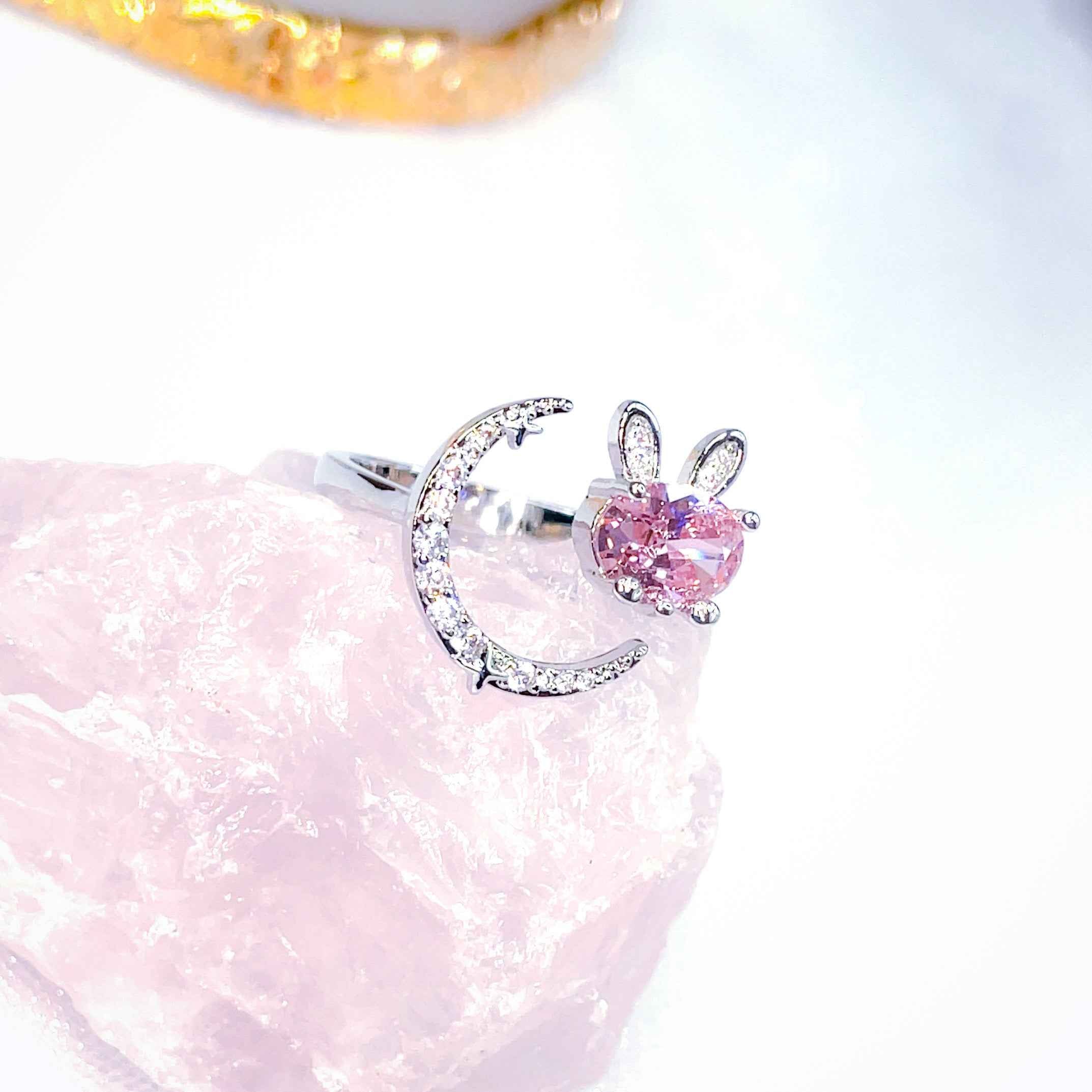 Moonlight Usagi Ring - Sailor Moon Inspired