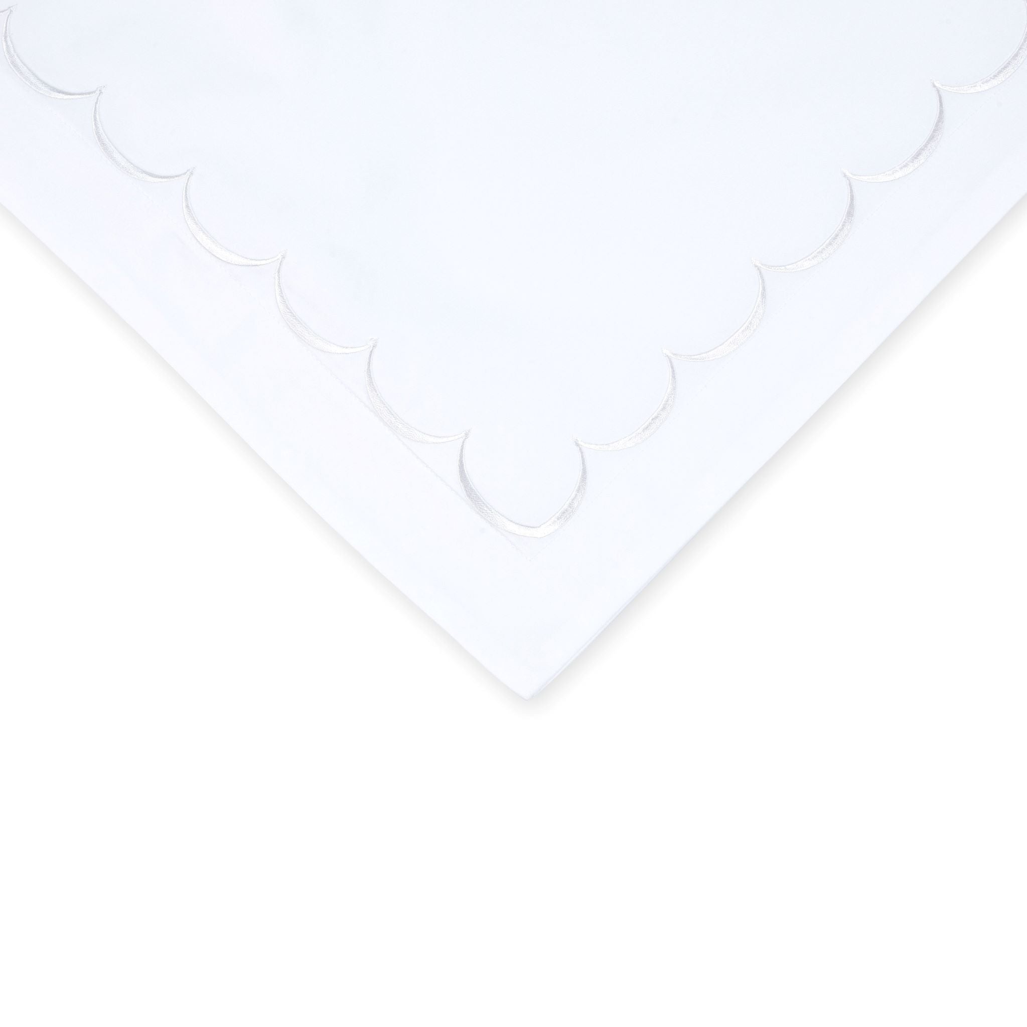 600 Thread Count Scallop Embroidered Duvet Set