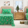 4-Piece Turkish Cotton Christmas Flannel Sheet - Whittaker Collection
