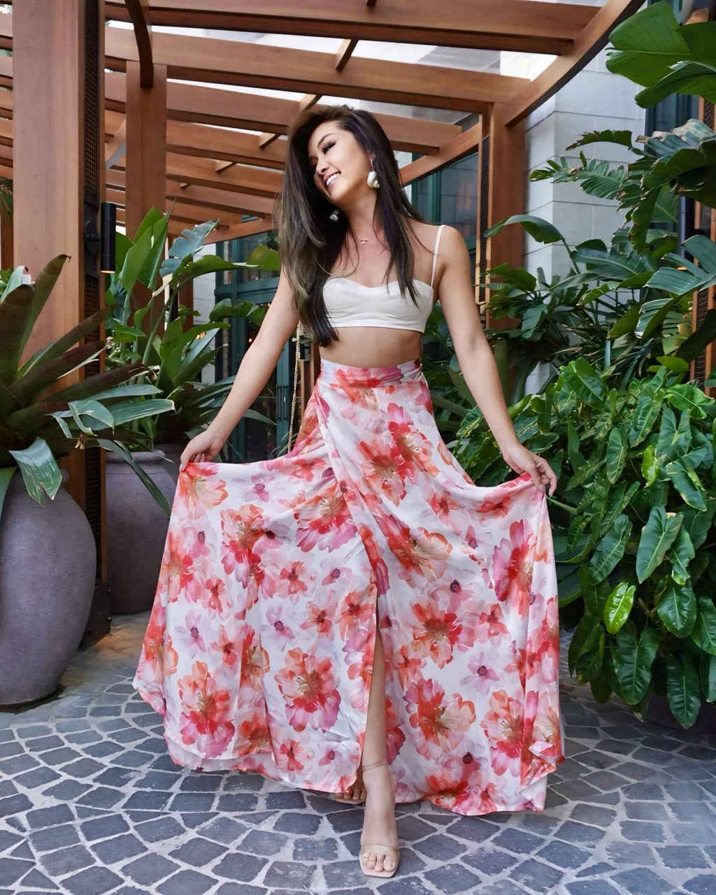 Show Skirt - Sunset Bloom