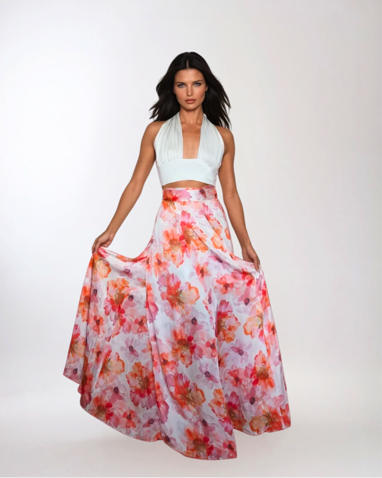 Show Skirt - Sunset Bloom