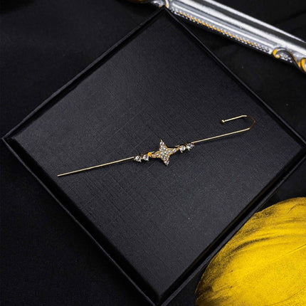 Crystal Star Ear Crawler Hook