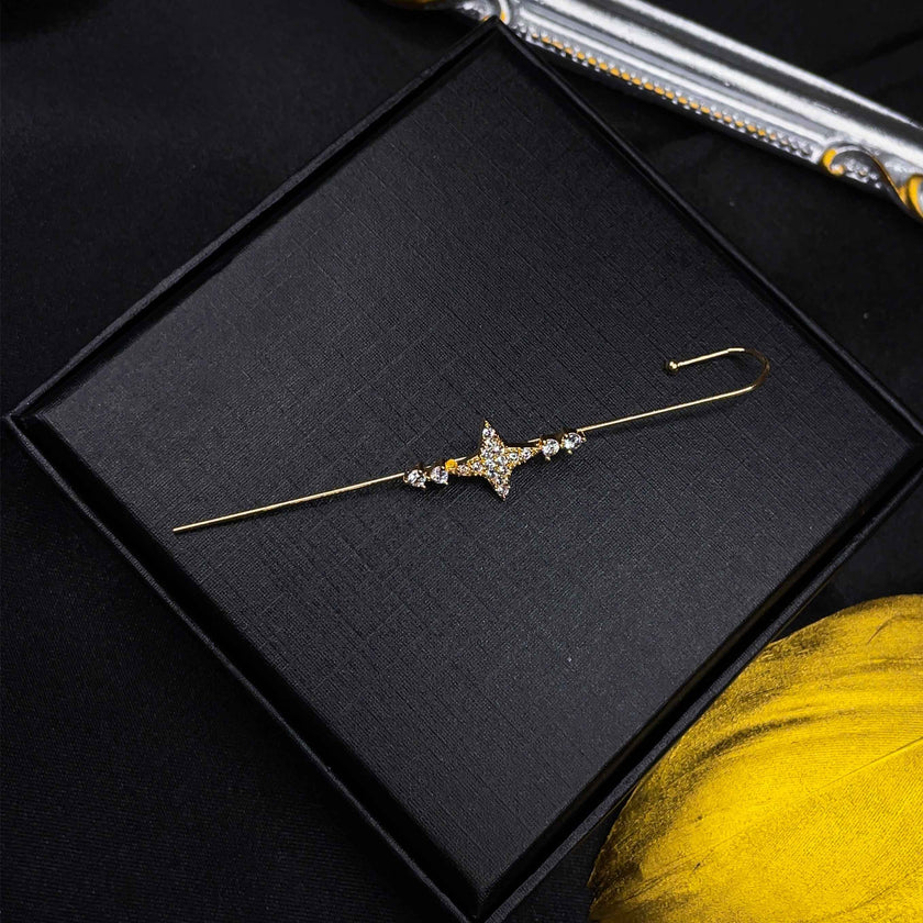 Crystal Star Ear Crawler Hook