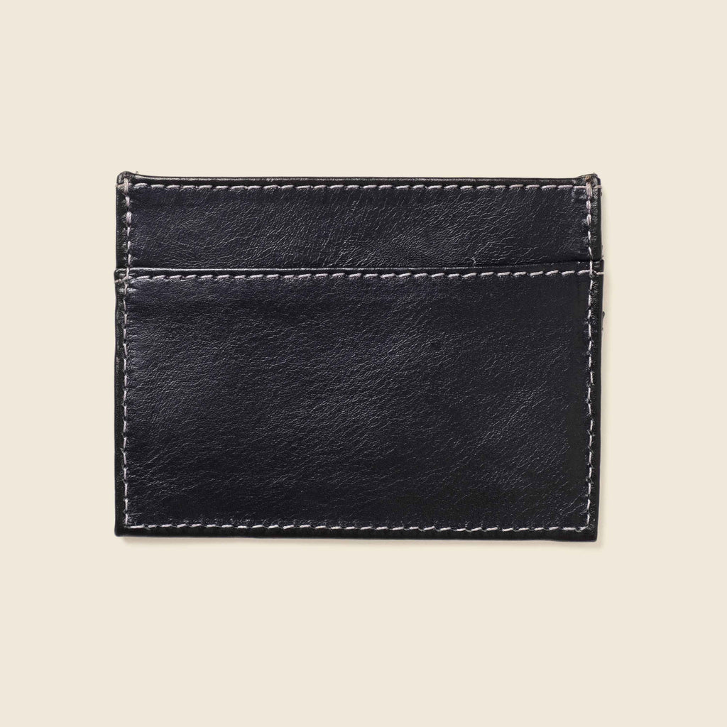 Slim Card Holder Wallet with RFID Protection - Black