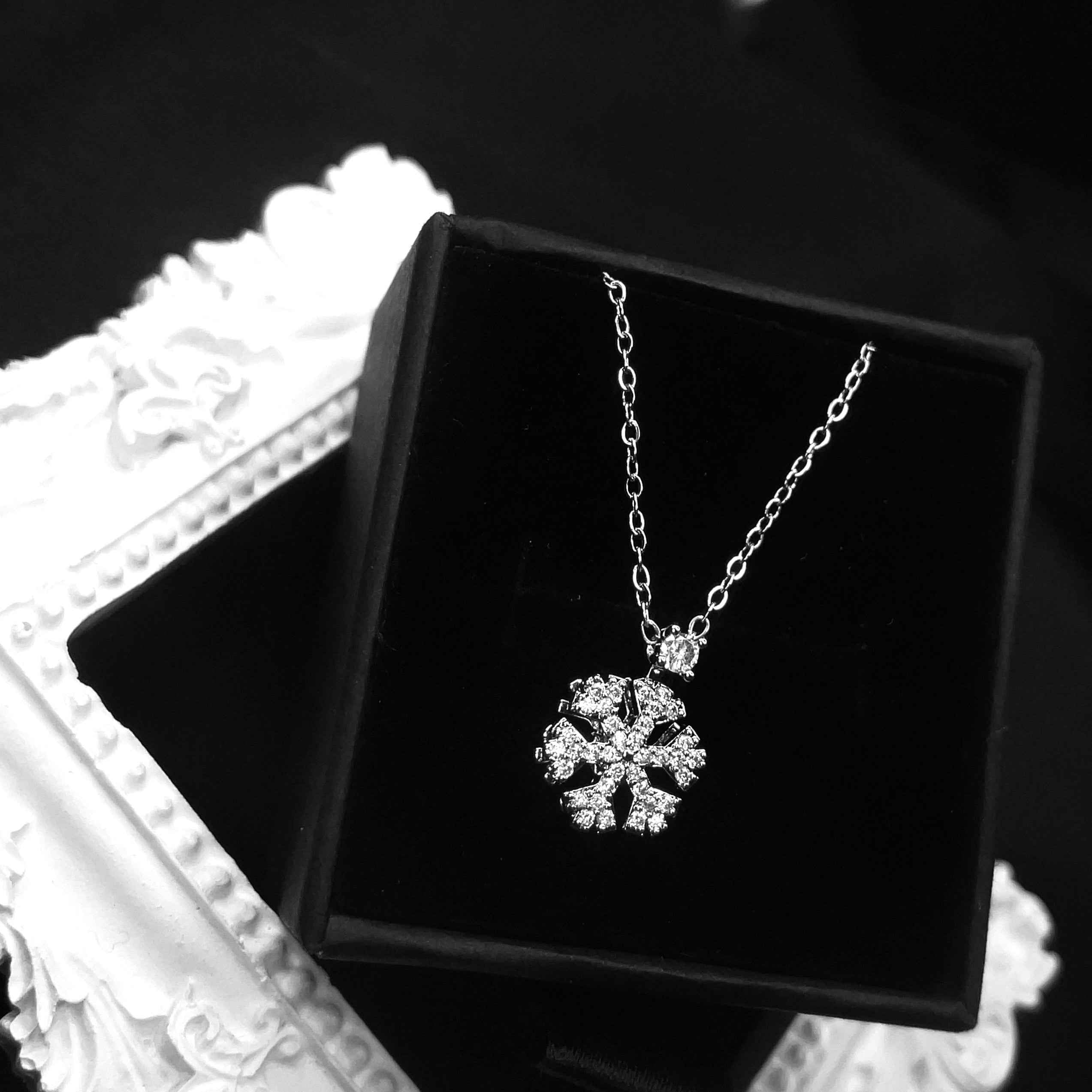 Lumi *Rotating Snowflake* Necklace