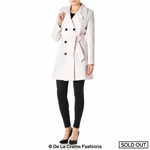 Spring/Summer Military Double Breasted Trench Coat (9049-SP) - Pikemla