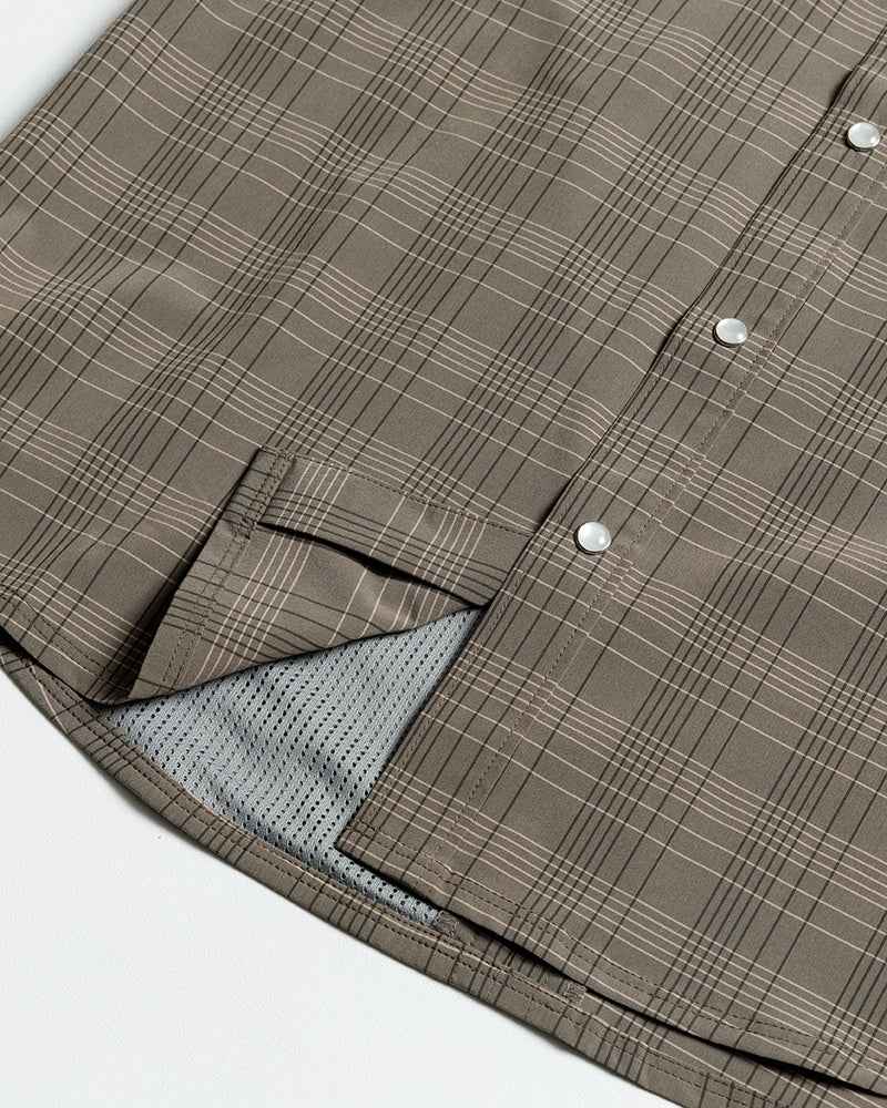 Deke SS Shirt - Beluga Brown