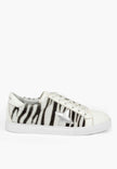 Sepol Women's Star Sneaker Zebra