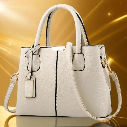 Stylish Leather Handbag Diagonal - Pikemla