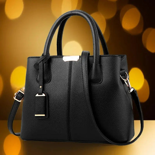 Stylish Leather Handbag Diagonal - Pikemla