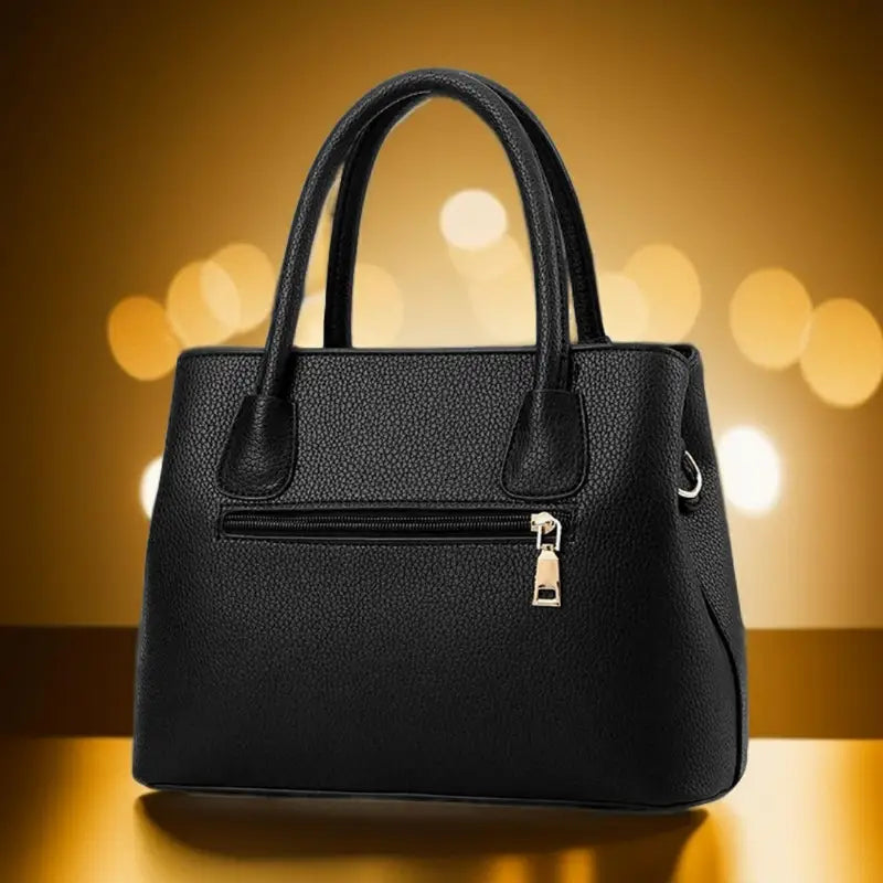 Stylish Leather Handbag Diagonal - Pikemla