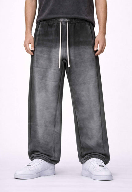 CHARCOAL DIPPED SWEATPANTS