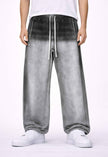 NOIR DIPPED SWEATPANTS