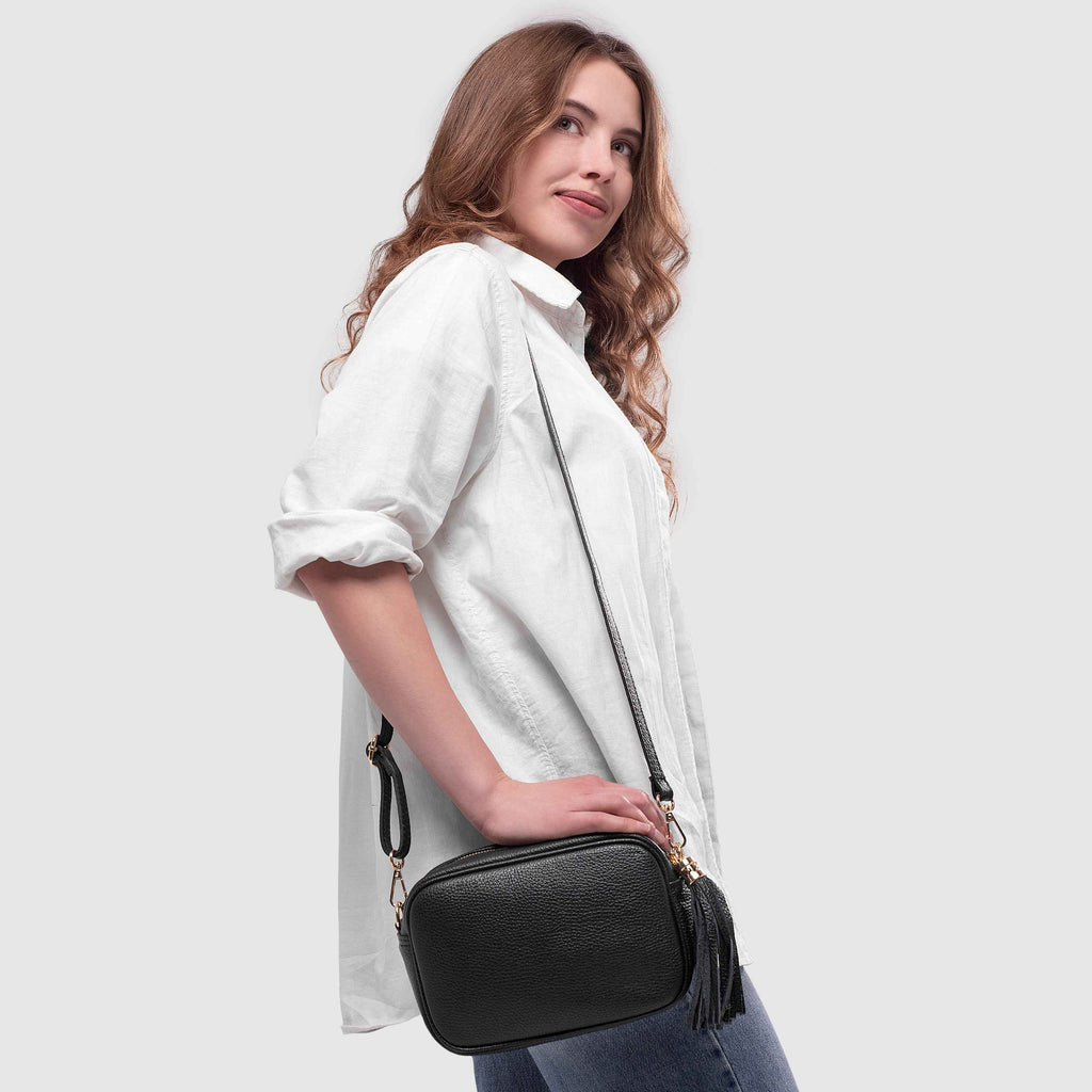 Calf Leather Crossbody Bag 231302