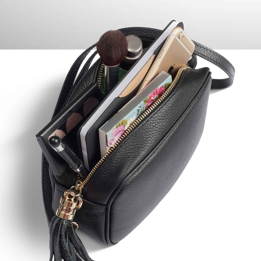 Calf Leather Crossbody Bag 231302