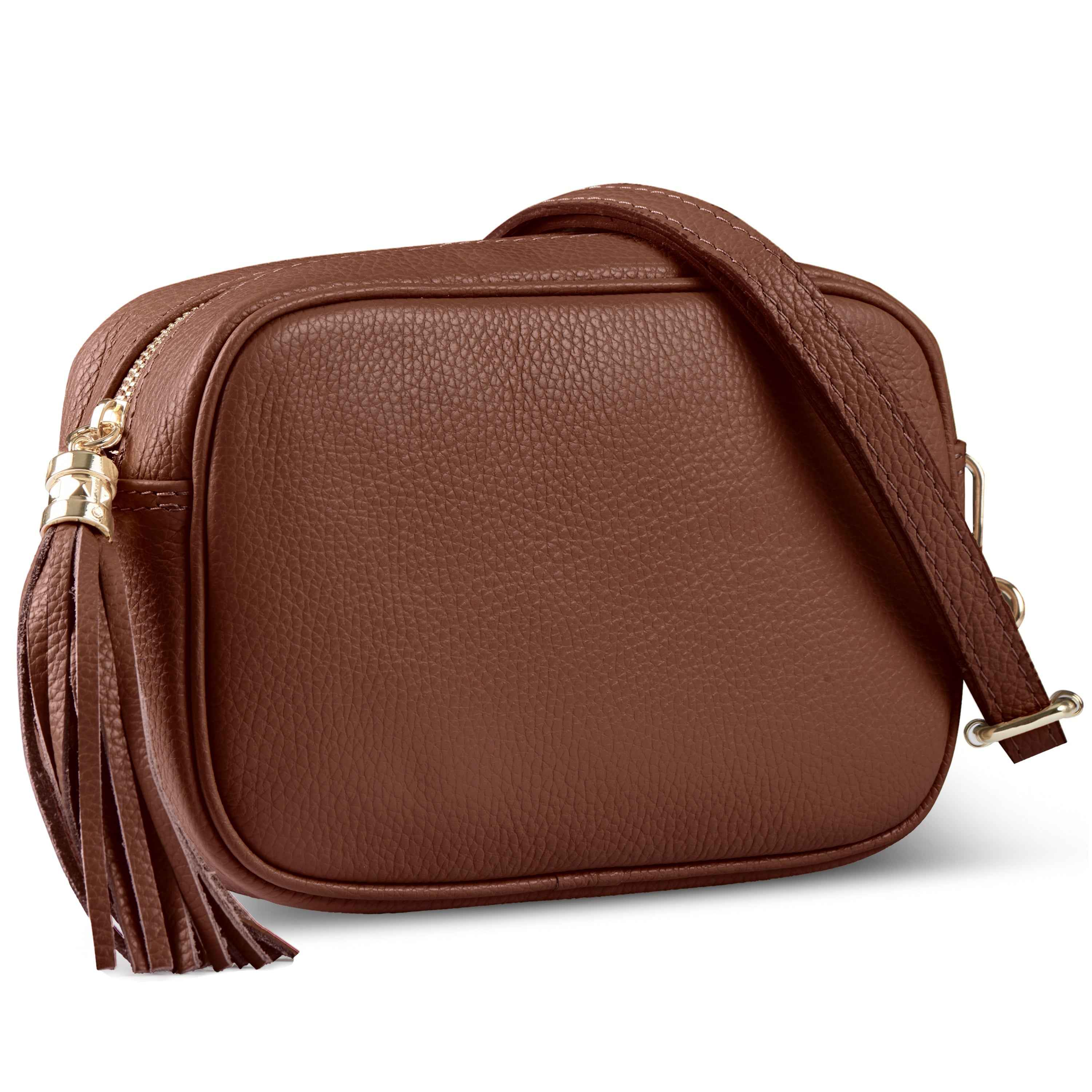 Calf Leather Crossbody Bag 231302