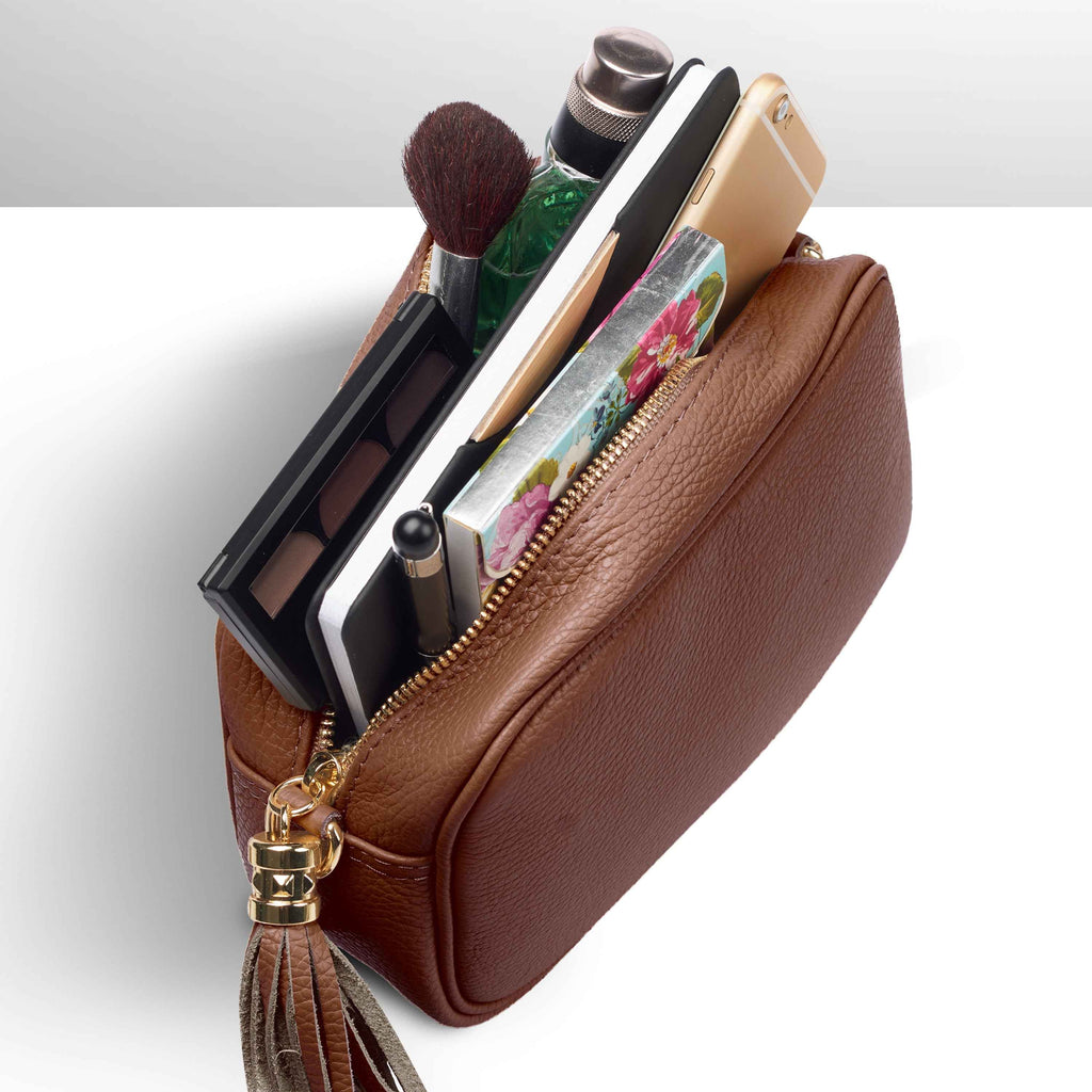 Calf Leather Crossbody Bag 231302