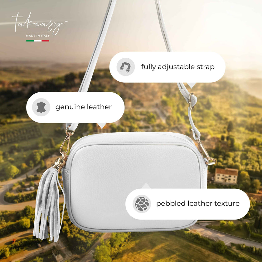 Calf Leather Crossbody Bag 231302