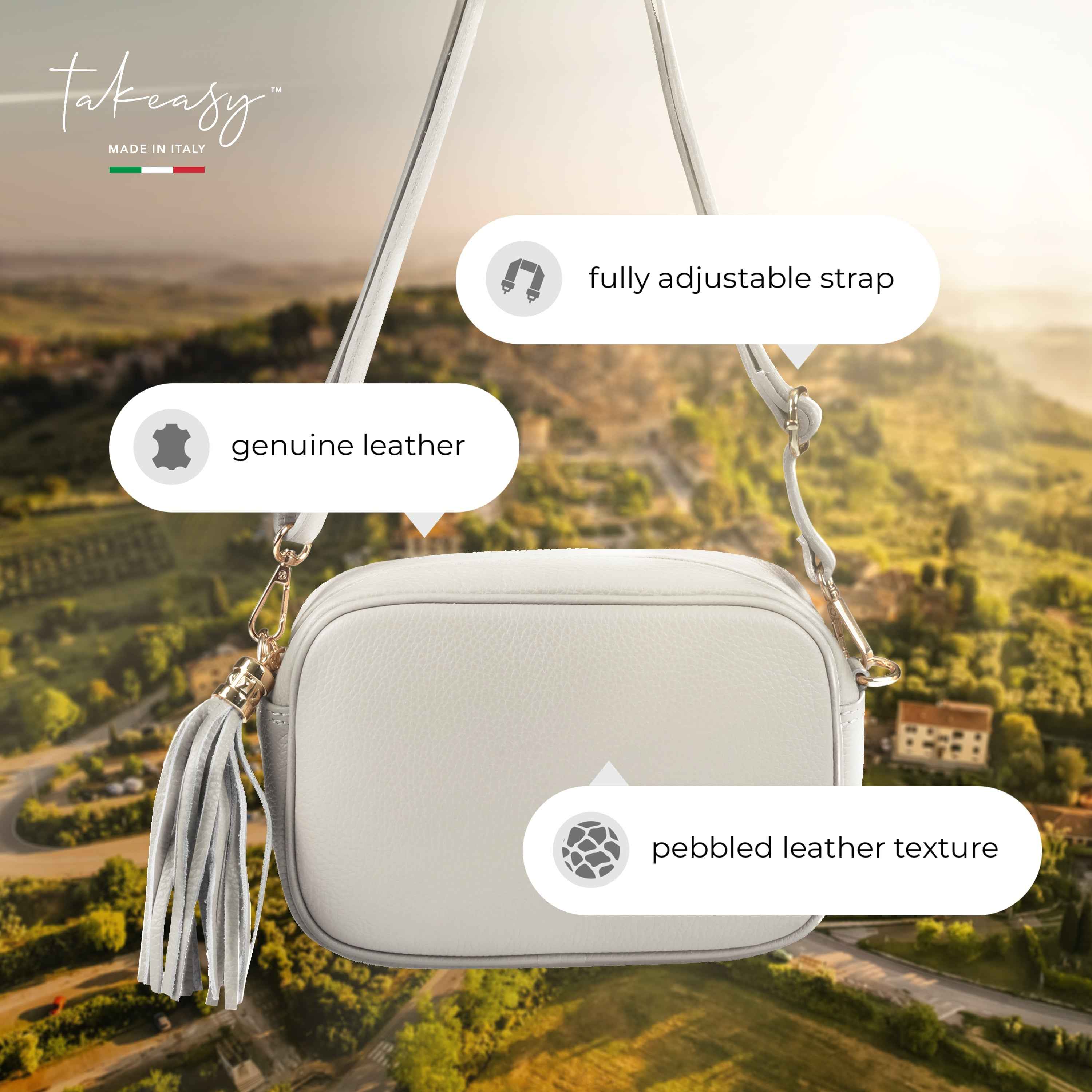 Calf Leather Crossbody Bag 231302