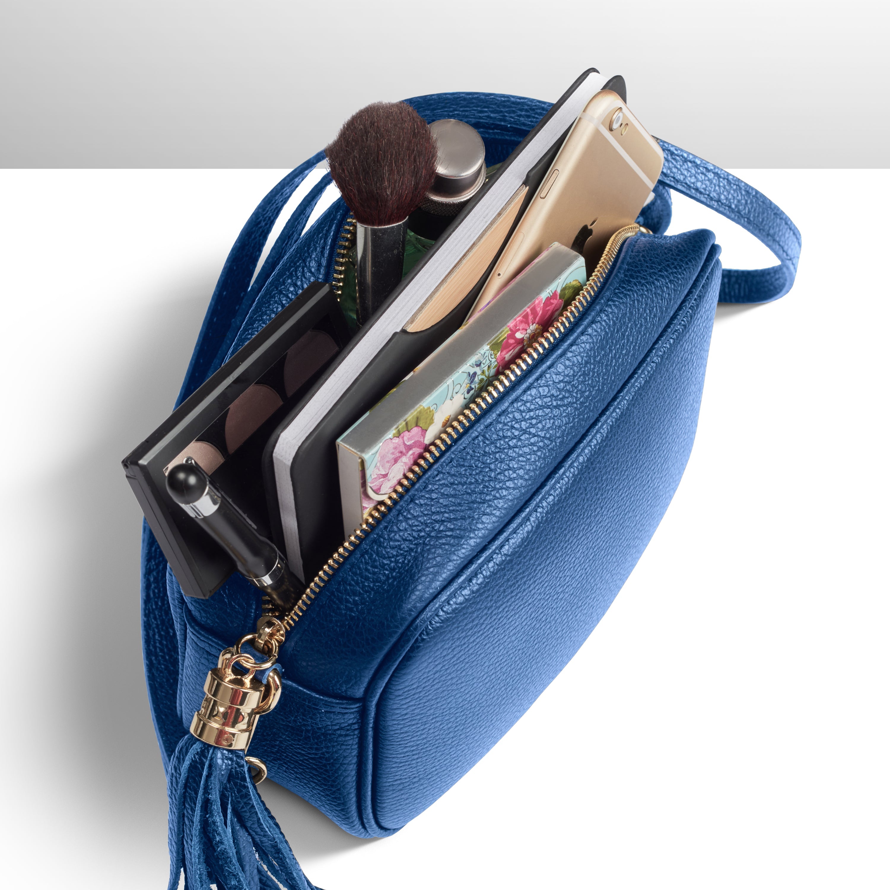 Calf Leather Crossbody Bag