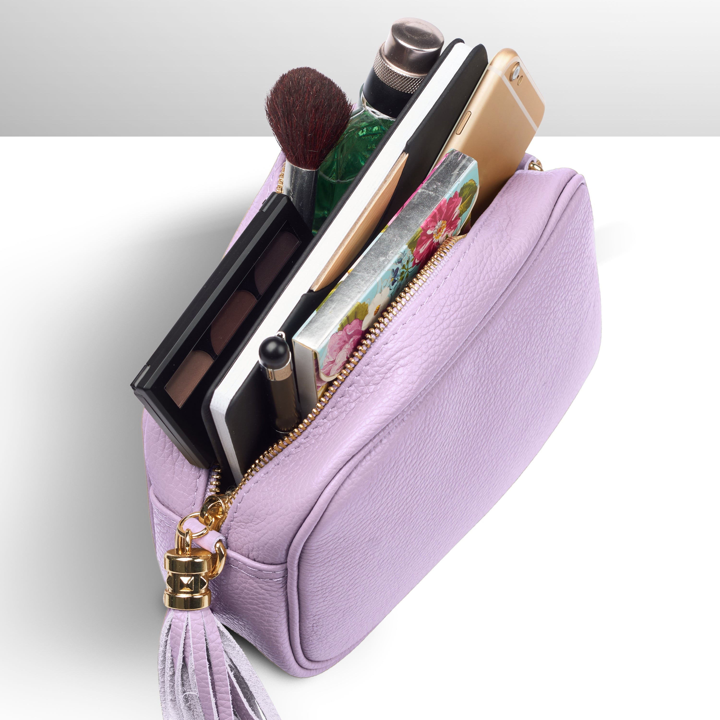 Calf Leather Crossbody Bag