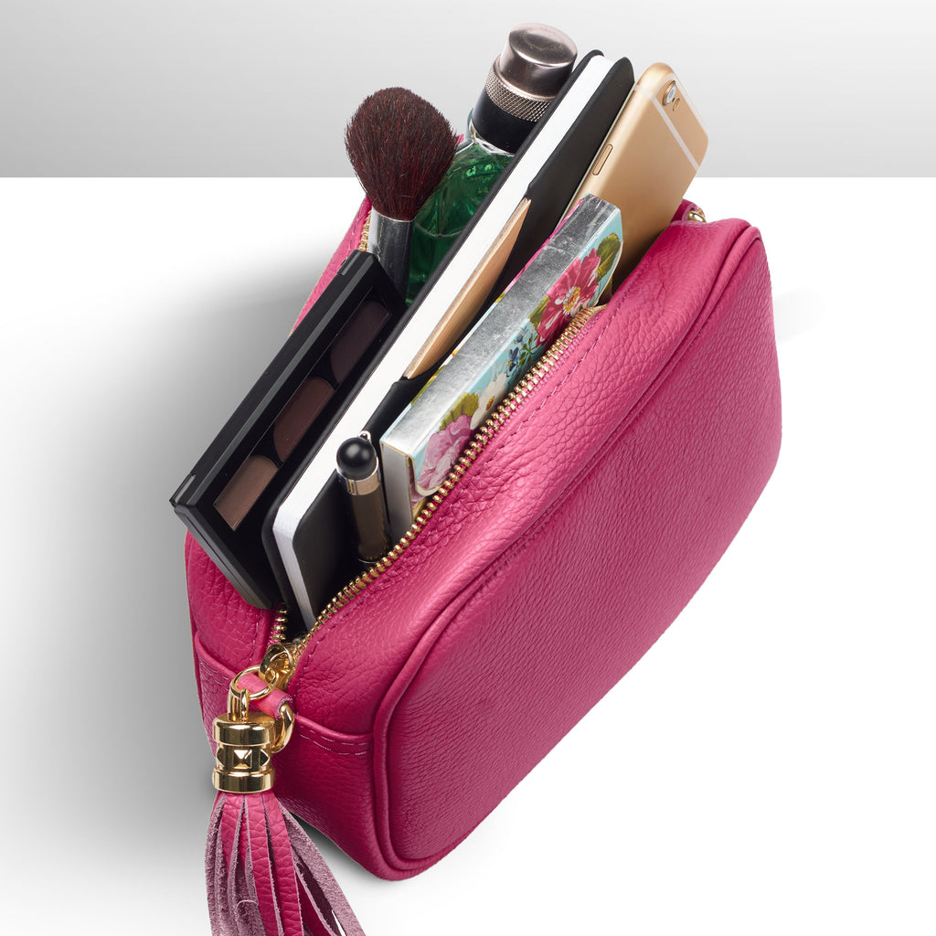 Calf Leather Crossbody Bag