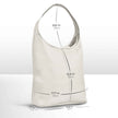 Calf Leather Hobo Bag 011943
