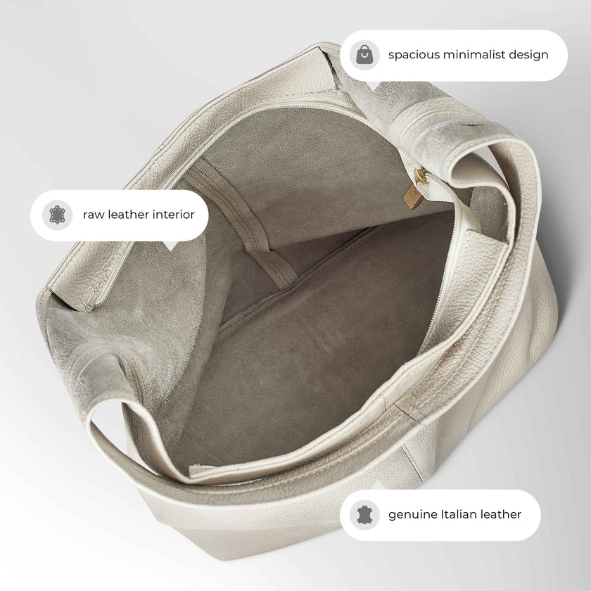 Calf Leather Hobo Bag 011943