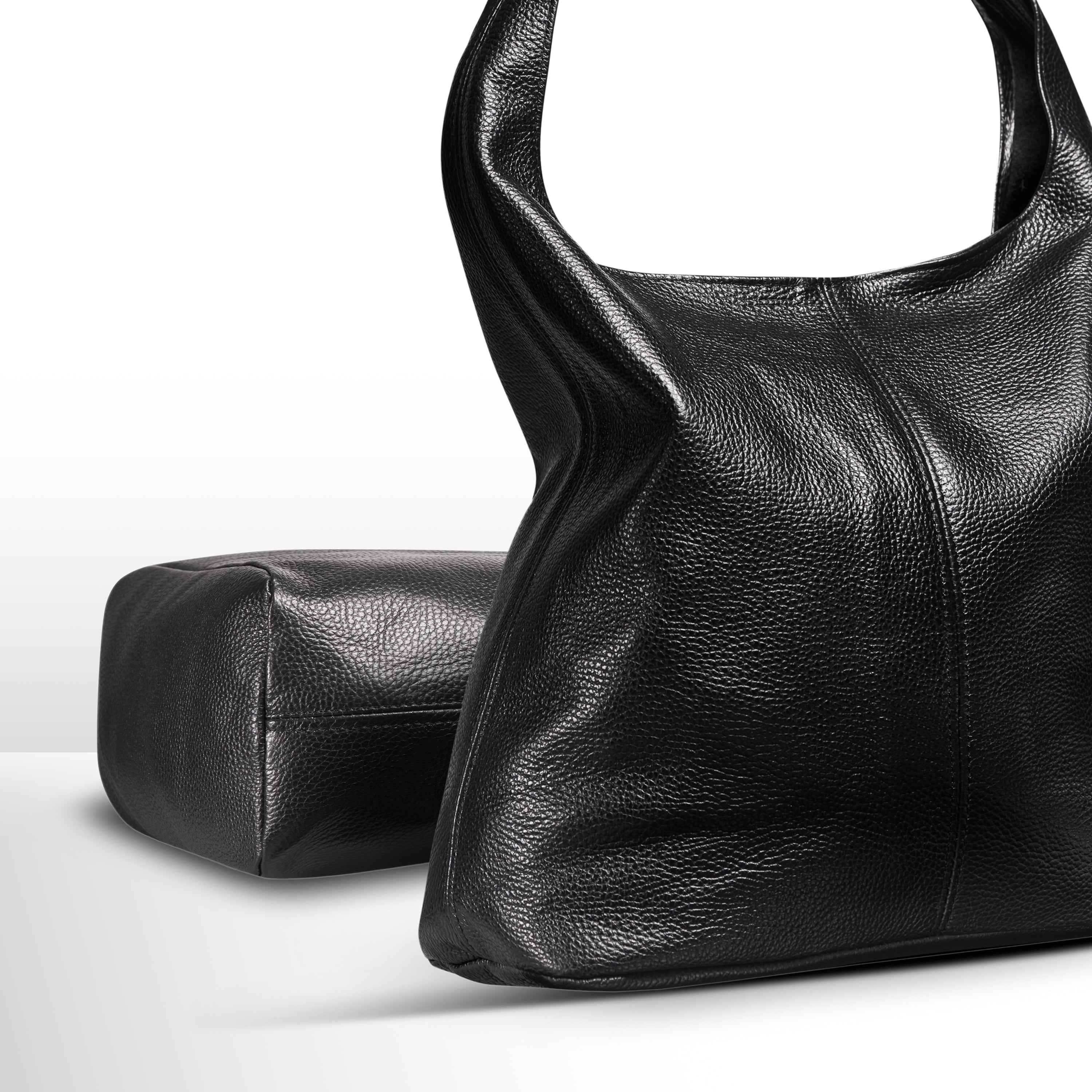 Calf Leather Hobo Bag 011943