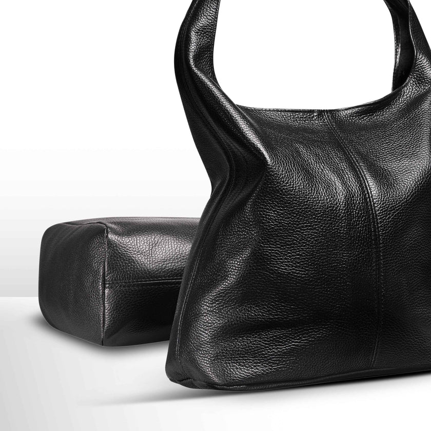 Calf Leather Hobo Bag 011943