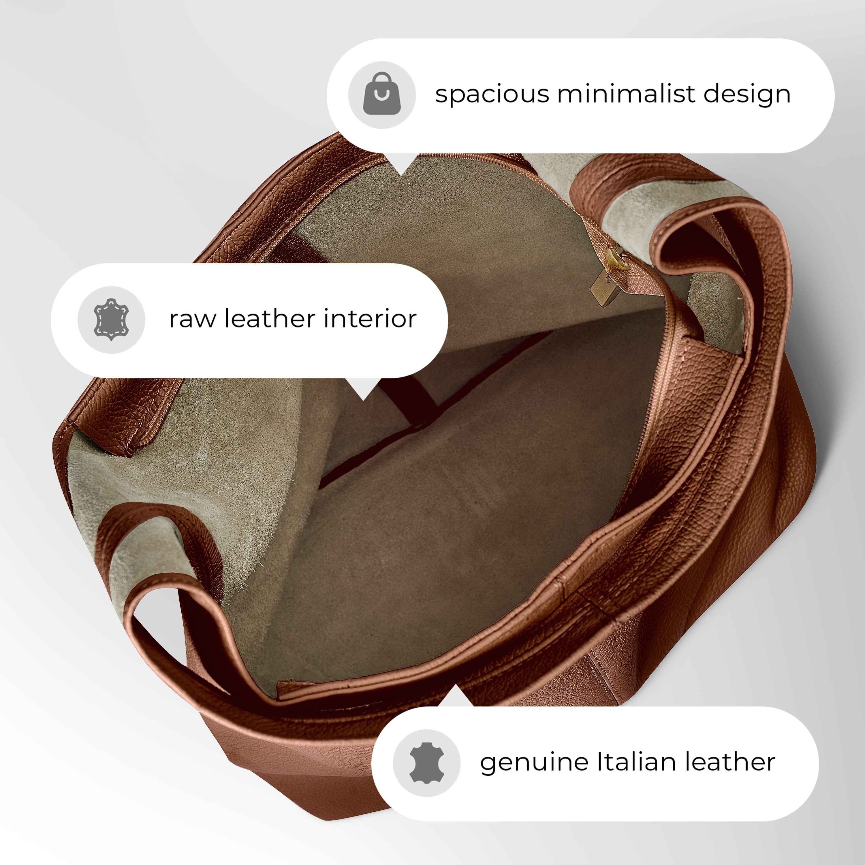 Calf Leather Hobo Bag 011943