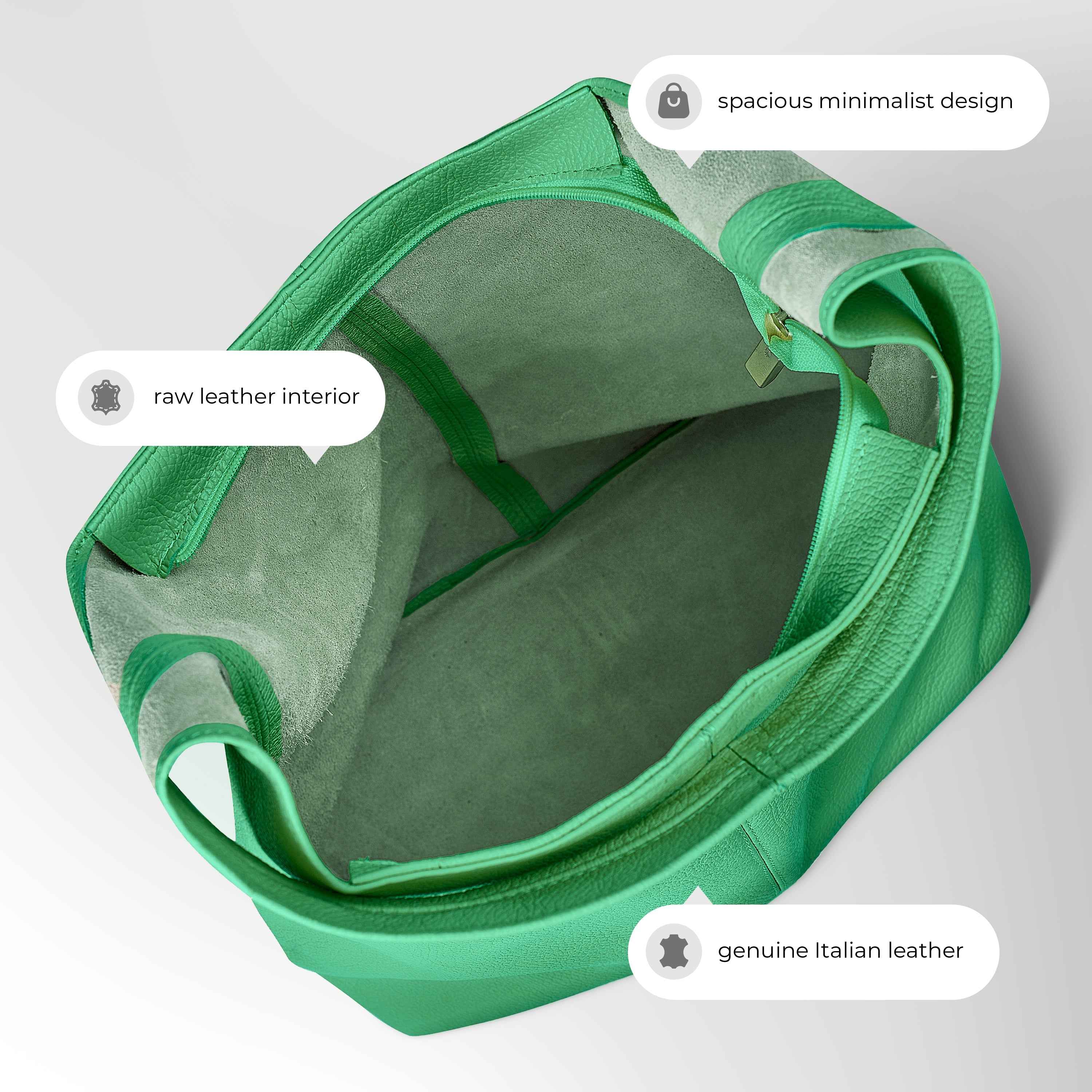 Calf Leather Hobo Bag 011943