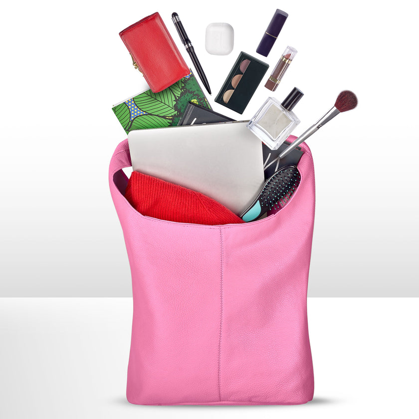 Calf Leather Hobo Bag