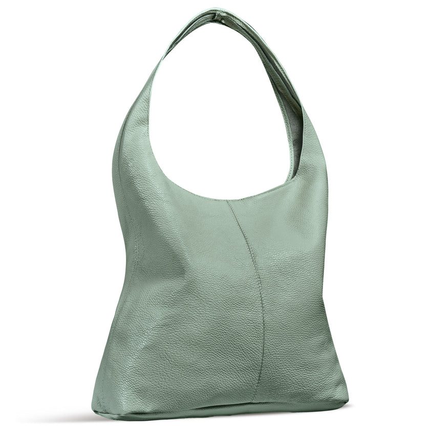 Calf Leather Hobo Bag
