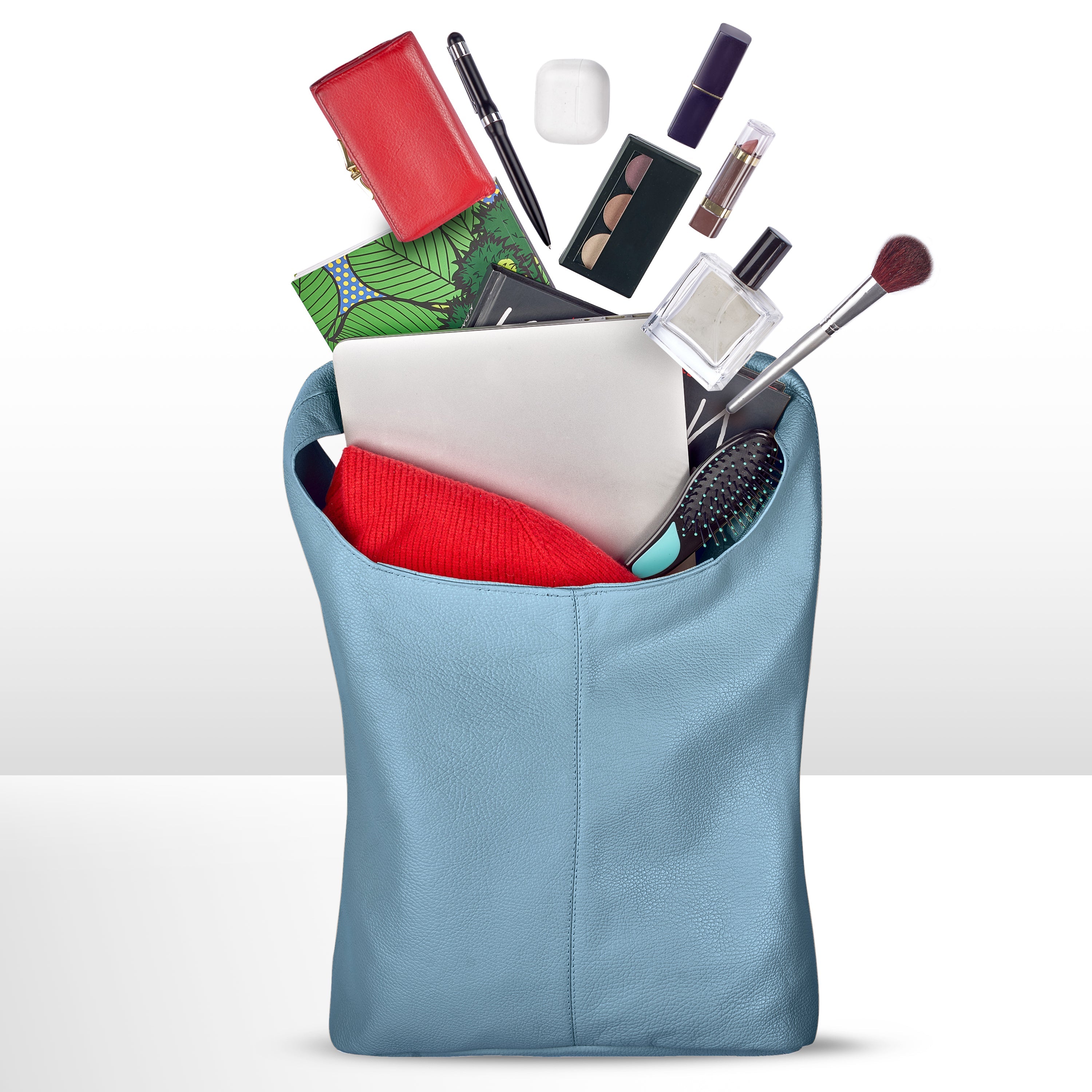 Calf Leather Hobo Bag