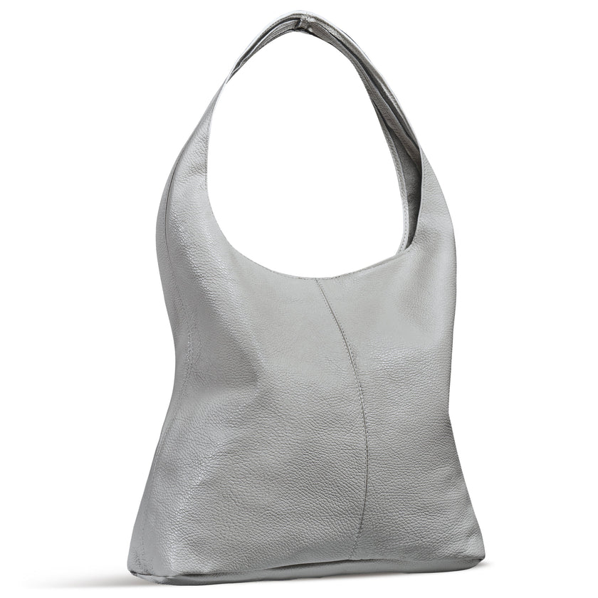 Calf Leather Hobo Bag