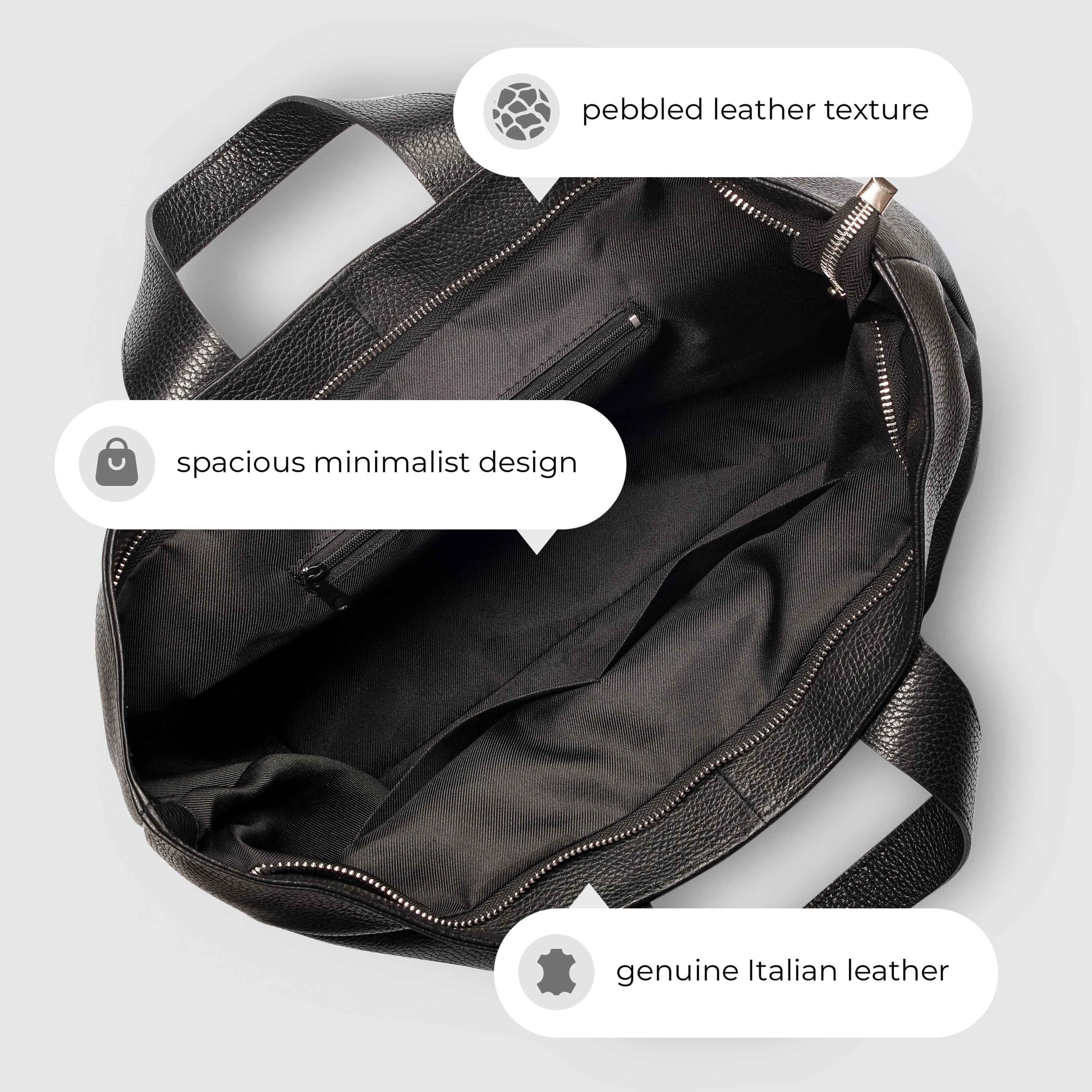 Calf Leather Tote Bag 122500