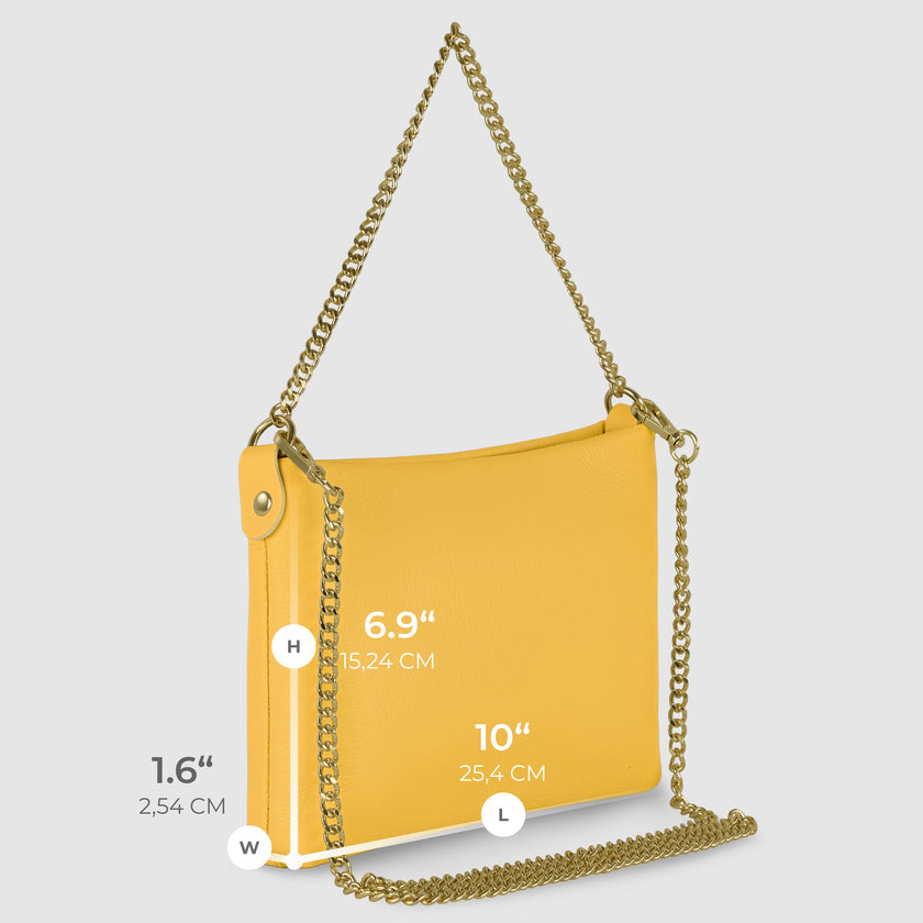 Calf Leather Crossbody Bag