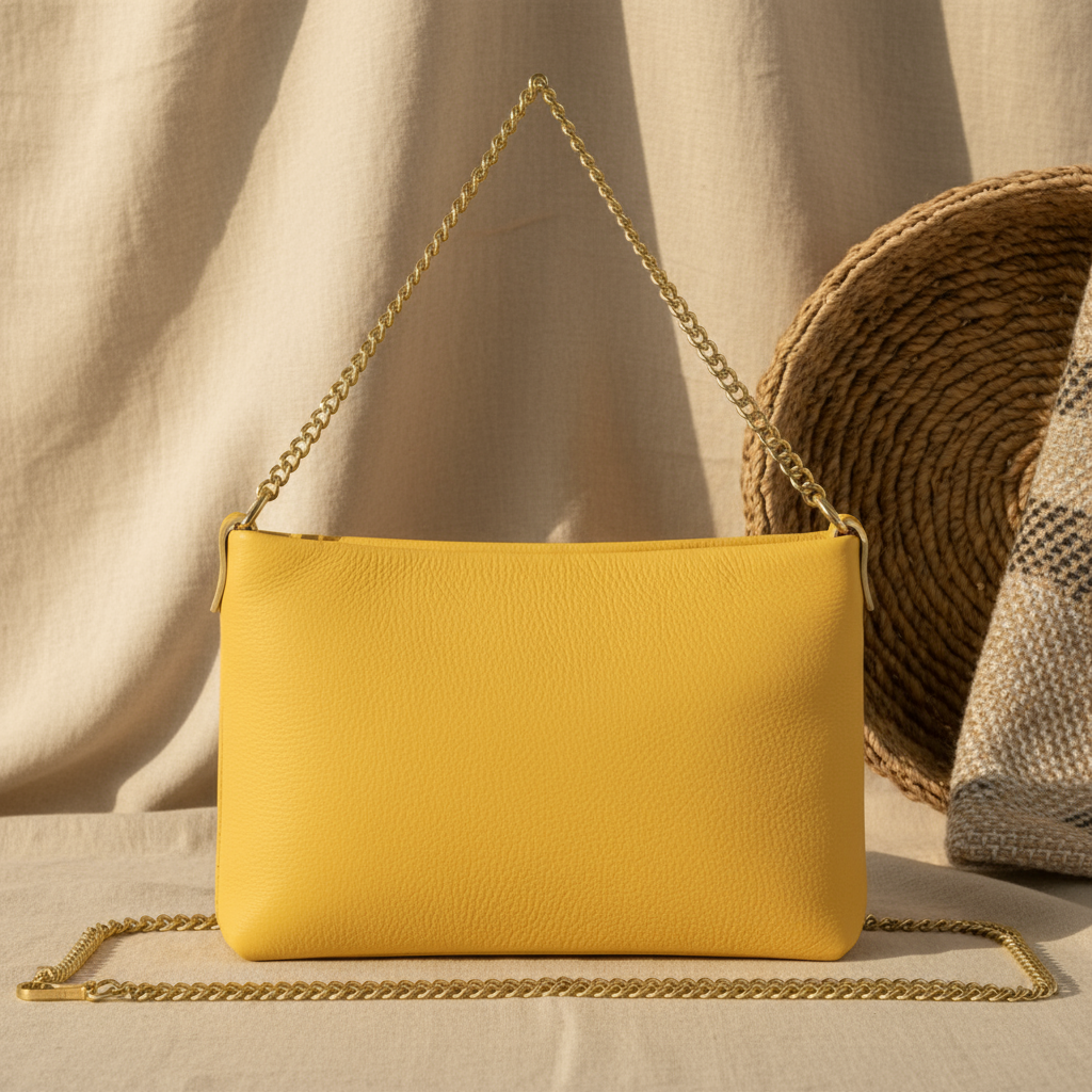 Calf Leather Crossbody Bag