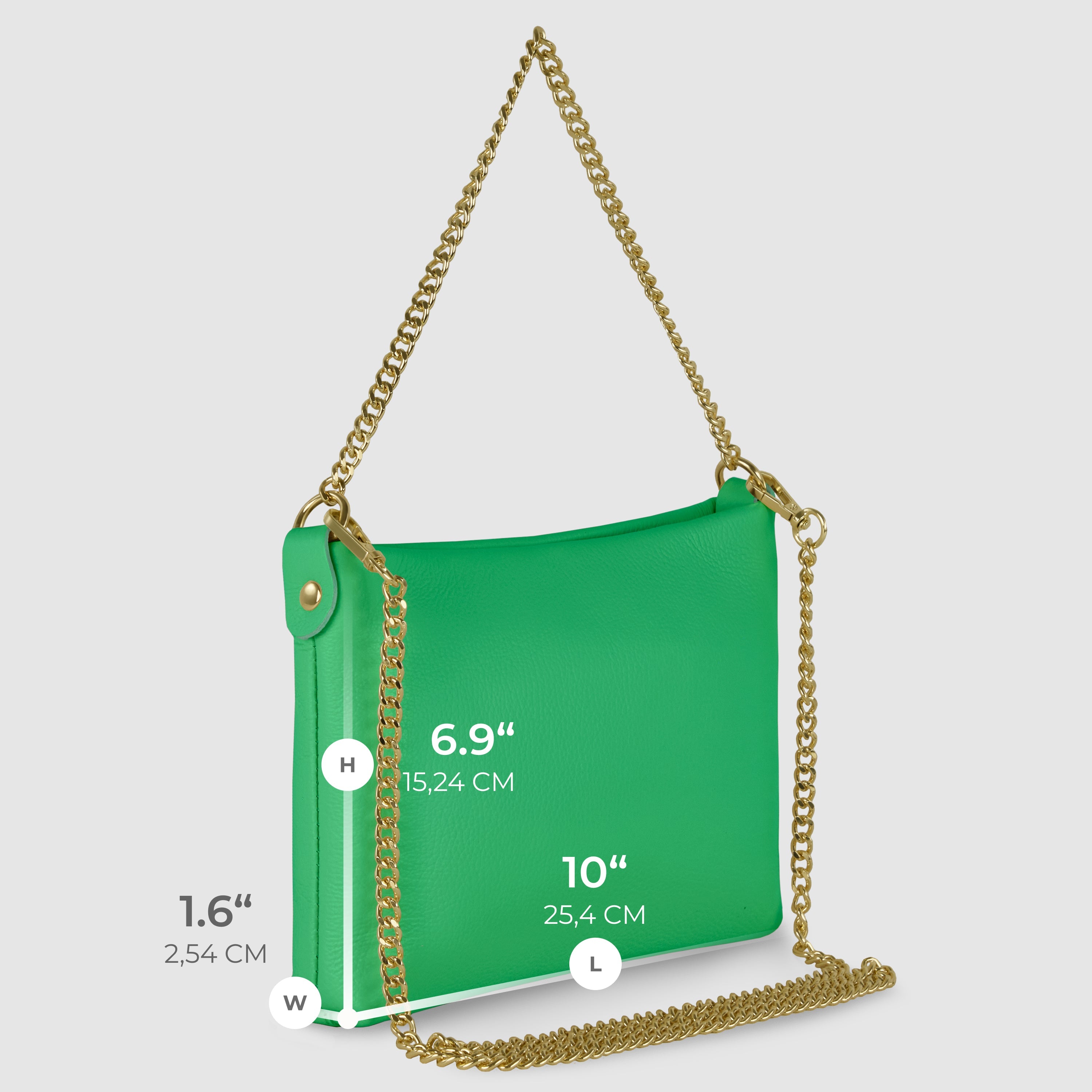 Calf Leather Crossbody Bag