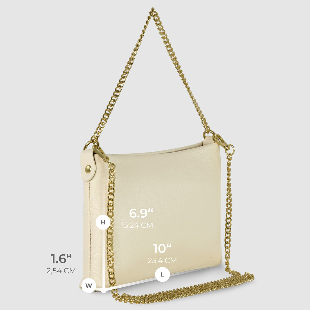 Calf Leather Crossbody Bag